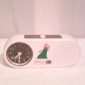 1991 Rooster Alarm Clock Kellogg's Corn Flakes